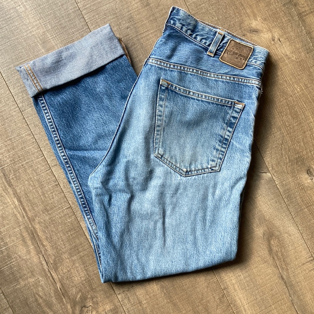 90s Vintage Baggy Straight Leg High Rise Gap Jeans